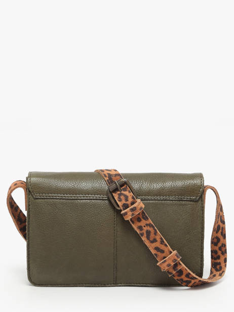 Cross Body Tas June Leder Pieces Groen june 17160060 ander zicht 4